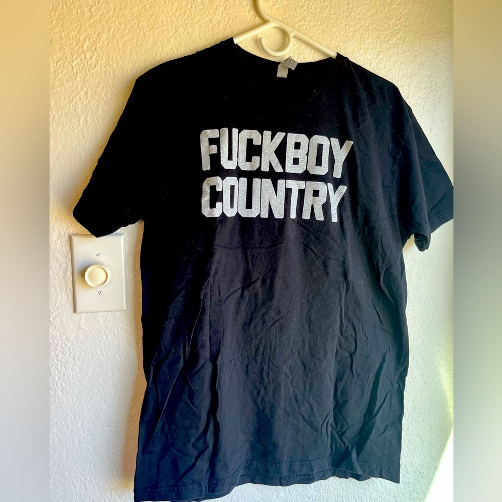 Koe Wetzel F Boy Country Black Shortsleeve Shirt
